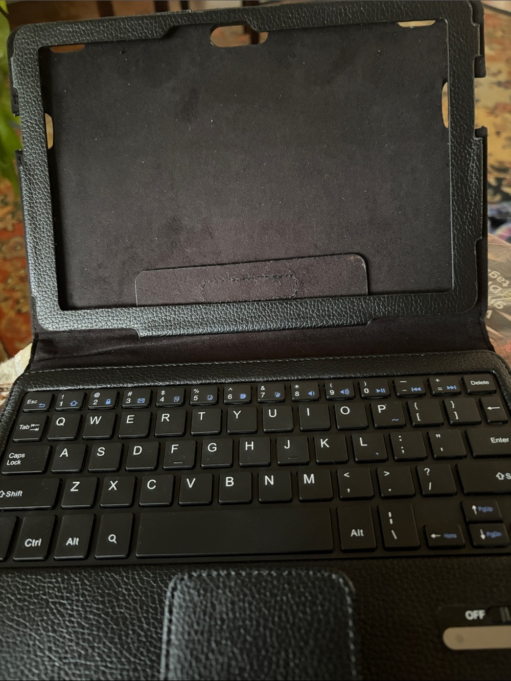 iPad cover case keyboard stand